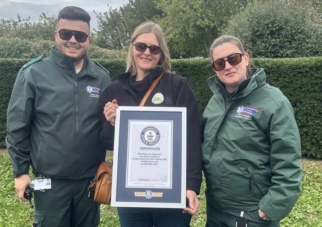 MK Food Bank Break World Record!