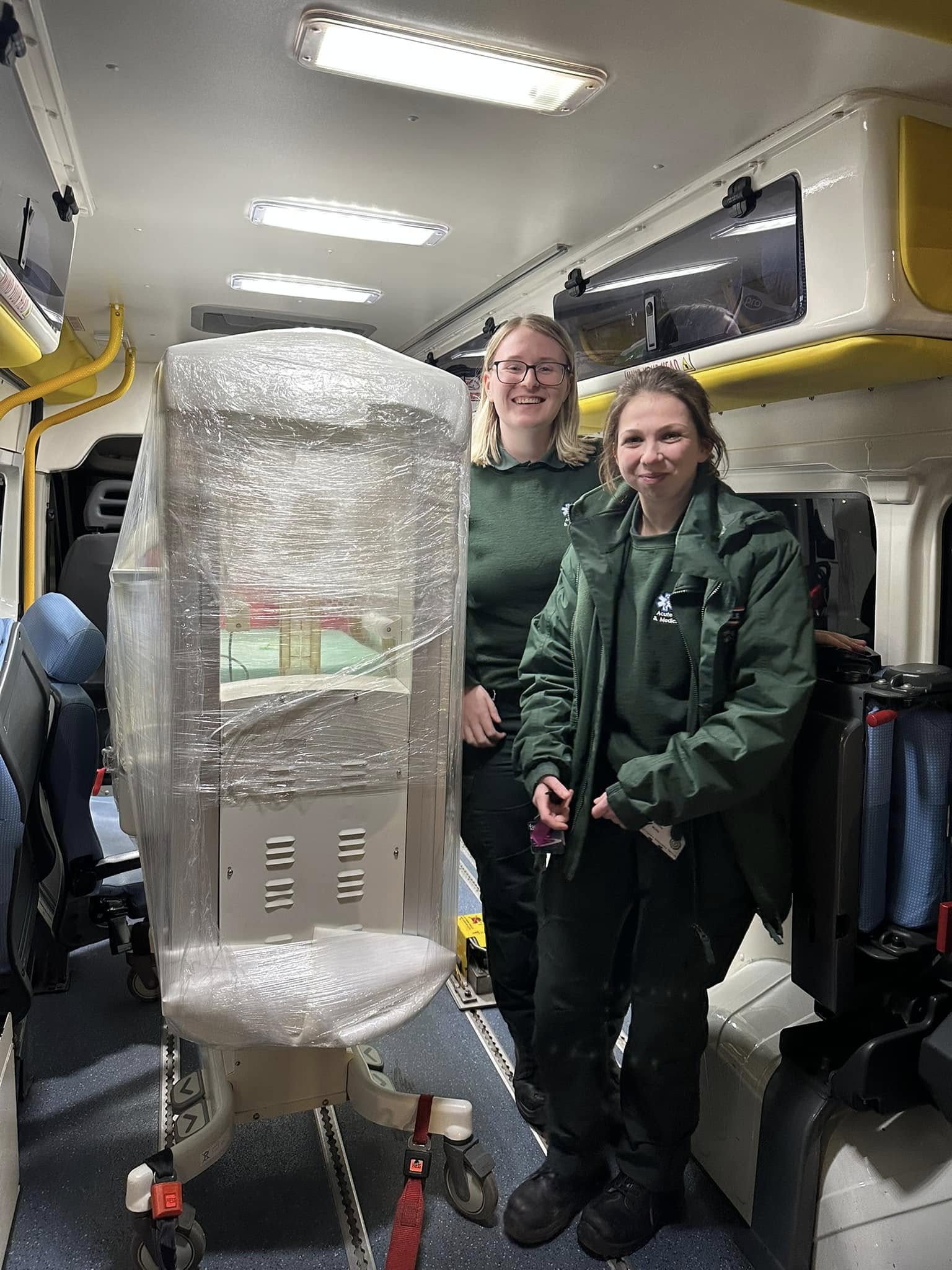 A.A.M.S Deliver Life Saving Incubator. (10/04/2025)